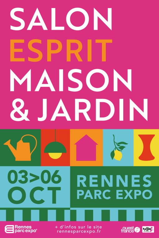 Retrouvez-nous au salon Esprit Maison et Jardin de Rennes !