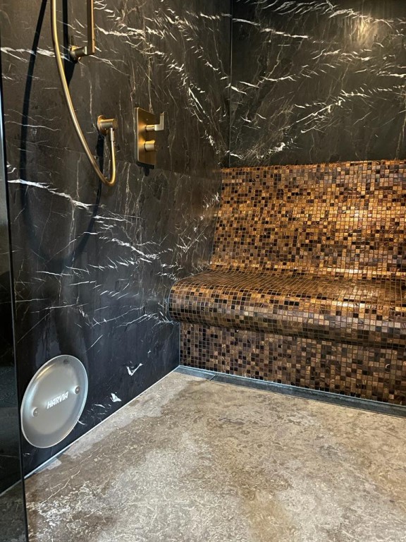 Hammam prêt à carreler