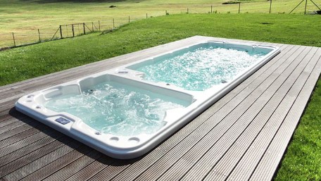Spa de nage Bi-zone